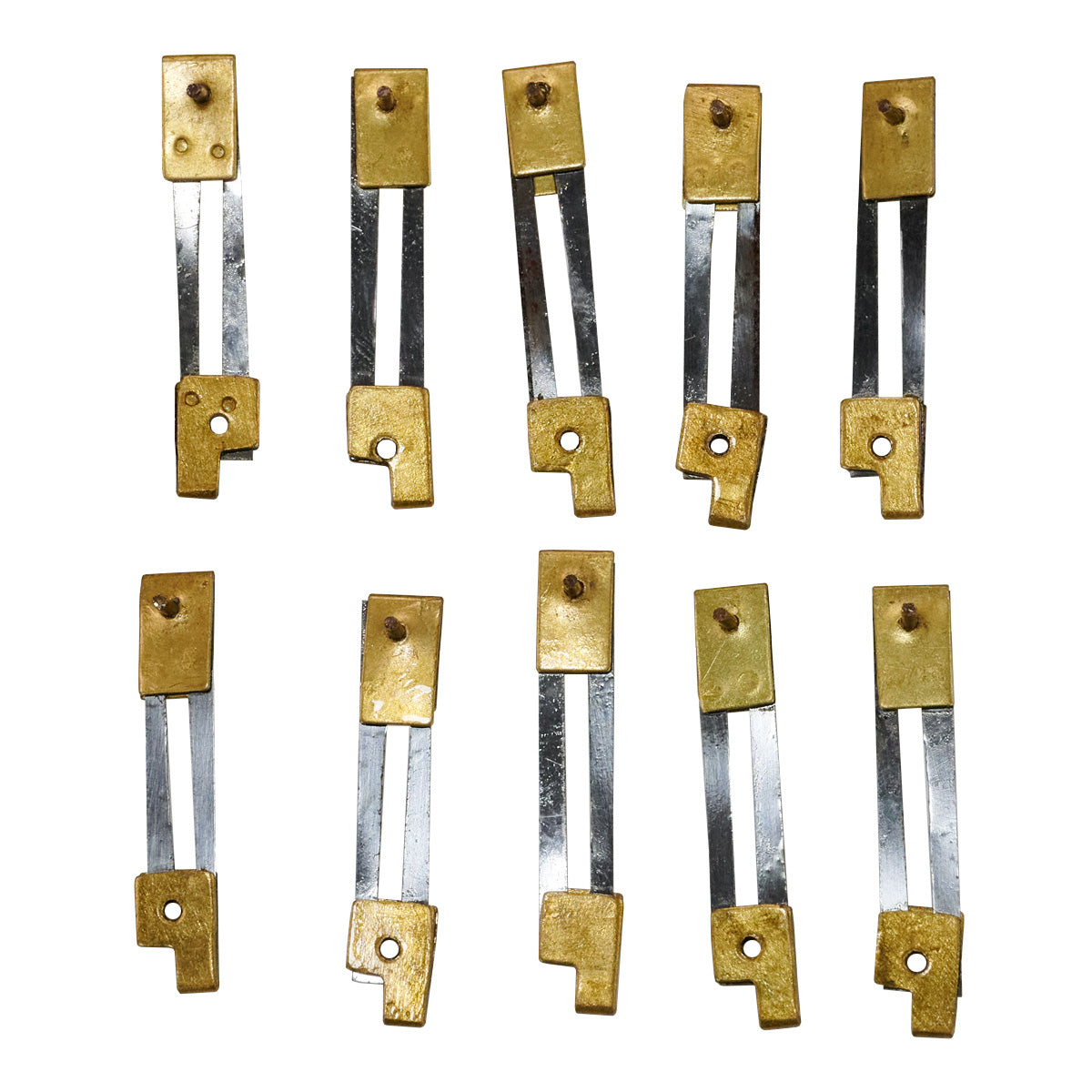 10x French Suspension Brass Springs  Wall Mantle Clock pendulum rods 29mm x 5mm